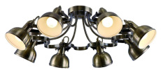 Потолочная люстра Arte Lamp Martin A5216PL-8BR