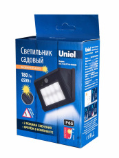Светильник на солнечных батареях Uniel Functional USL-F-163/PT120 Sensor UL-00003134
