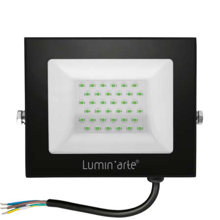 фото Светодиодный прожектор Luminarte LFL-50W/07 50Вт Зеленый цвет свечения IP65