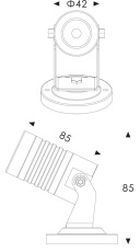 Уличный светильник Deko-Light Mini I WW 732036