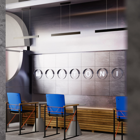 Подвесной светильник Step 4000K 1x30Вт 120°, P010PL-L30B4K