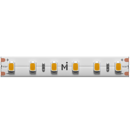 Светодиодная лента 24В 2835 9,6Вт/м 2700К 5м IP 20 201037