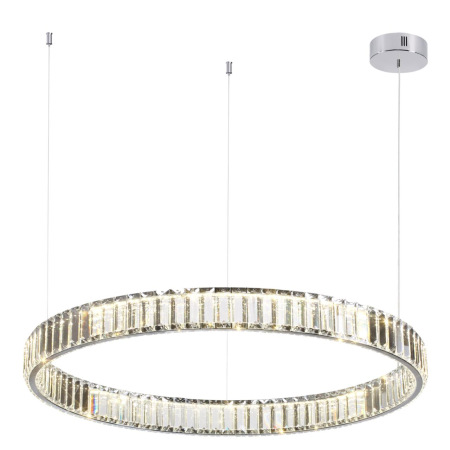 4930/45L L-VISION ODL24 609 хром/прозрачный металл/хрусталь Люстра LED 45W 4000K 5350Лм VEKIA