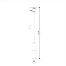 Трековый светильник TK Lighting 4403 Tracer Black Gold