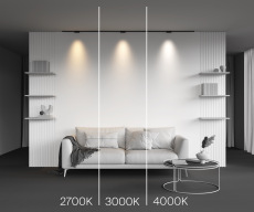 Трековый светильник Points Levity 3000К 5Вт 30°, TR193-1-5W3K-M-B