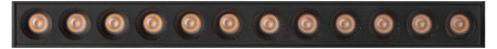Магнитный трековый светильник ЭРА TRM20-4-22-12W3K-B для системы NOVA 48V 12Вт 3000К направленный свет черный