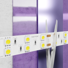 Светодиодная лента 24В 5050 28,8Вт/м 3000K 5м IP20 15мм, 20034