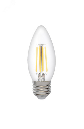 Лампа светодиодная декоративная PLED OMNI C35 6w E27 3000K CL