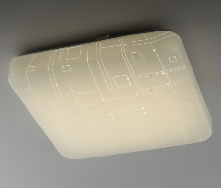 Светильник потолочный светодиодный ЭРА Классик без ДУ SPB-6-24 Nancy S 24Вт 4000K квадратный