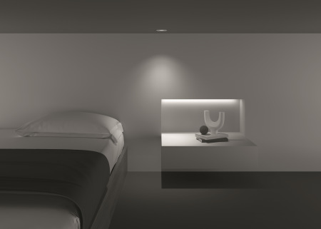 Встраиваемый светильник Yin 4000K 1x12Вт 60° DL031-L12W4K-W