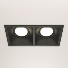 Встраиваемый светильник Dot GU10 2x50Вт DL029-2-02B