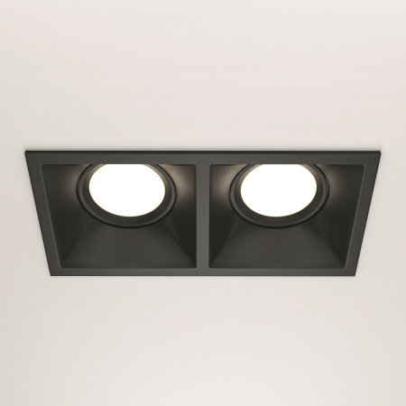 Встраиваемый светильник Dot GU10 2x50Вт DL029-2-02B