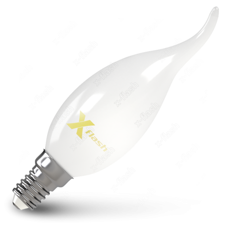 Светодиодная лампа филамент E14 FLM CA35 4W 220V, 48854