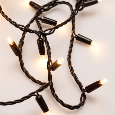 Светодиодная гирлянда ARD-STRING-CLASSIC-10000-BLACK-100LED-STD WARM (230V, 7W) (Ardecoled, IP65)