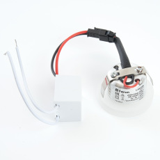 Светильник встраиваемый светодиодный 3W, 210 Lm, 4000К, прозрачный, LN003 с драйвером в комплекте