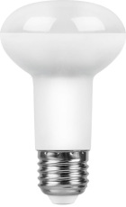 Лампа светодиодная, (11W) 230V E27 6400K R63, LB-463