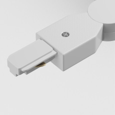 Коннектор поворотный шарнирный Unity белый, TRA001CS-11W