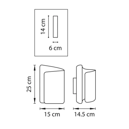 Настенный светильник Lightstar Simple Light 811 811612