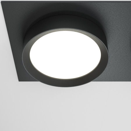 Встраиваемый светильник Hoop GX53 2x15W, DL086-02-GX53-SQ-B