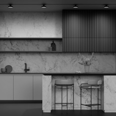 Трековый светильник Zon Unity 3000K 12Вт 110°, TR043-1-12W3K-B