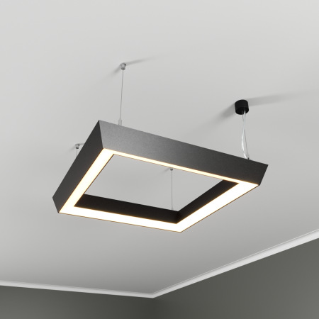 Светильник квадратный RVE-PLS5070-BOX-TILT-IN-585, 48 Ватт, 4000К, 558x558 мм