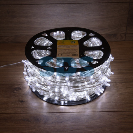 Гирлянда «LED Клип-лайт» 12 V,  Прозрачный ПВХ,  150 мм,  цвет диодов белый