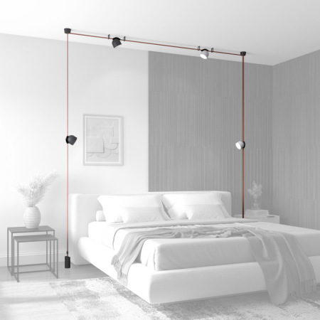 Трековый светильник BELTY SPOT DK5542-BK