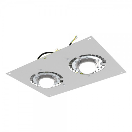 Промышленный светодиодный светильник для АЗС, IP65, 120°, 100 Ватт, PLD-412