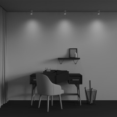 Потолочный светильник Calipso GU10 10Вт, C106CL-01-GU10-W