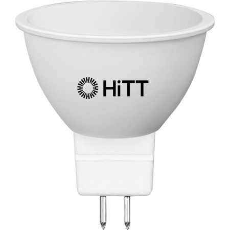 Лампа светодиодная HiTT-PL-MR16-13-230-GU5.3-3000, 1010073, GU5.3, 3000 К