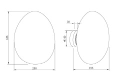 Настенный светильник (бра) Roca MOD004WL-L5CE3K