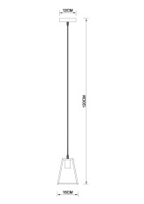 Подвесной светильник Arte Lamp Brussels A8030SP-1BK