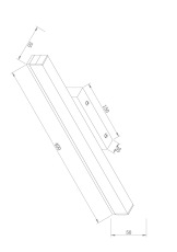 Подсветка Fichte 4000К 9Вт IP20, MIR012WL-L9W4K