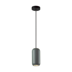 5060/1E PENDANT ODL24 449 темн.зеленый/черный/металл Подвес GU10 LED 4W COCOON