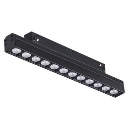 Светодиодный трековый светильник для низковольтного шинопровода Novotech Flum 358418