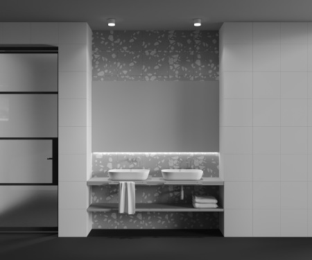 Потолочный светильник Pauline GX53 1x15W IP44, C087CL-GX53-W