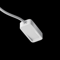 Ввод питания(0,5м) Radity для встраиваемого монтажа белый TRA084B-12W-50