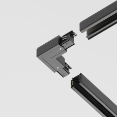 Коннектор угловой внутренний Trinity черный, TRA005CL-31B-R