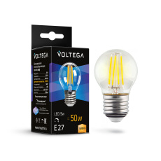 Светодиодная лампа Crystal Globe 5W 3000K E27 DIM 340°