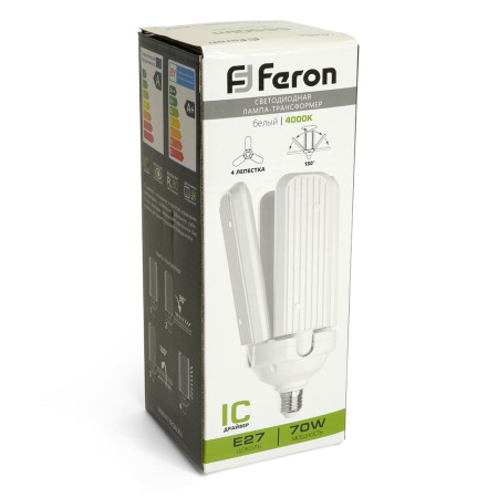 Лампа светодиодная Feron LB-654 E27 70W 4000К