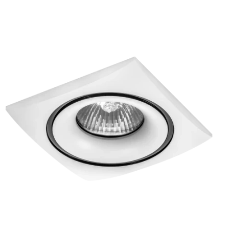 Светильник точечный встраиваемый декоративный под заменяемые галогенные или LED лампы Levigo 010036