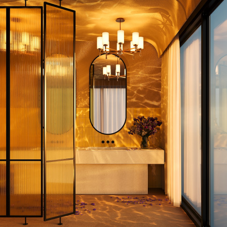 Подвесной светильник Chic, FR2031PL-08BS