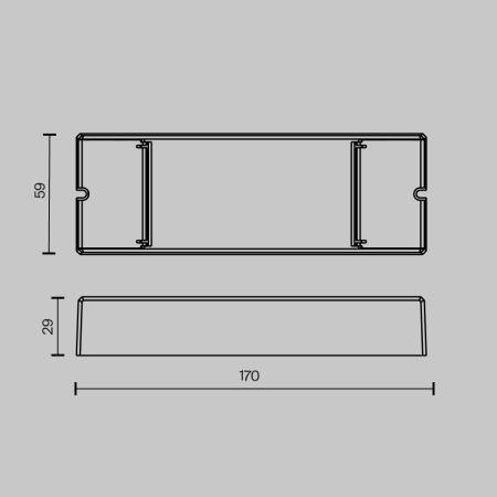 Усилитель сигнала DALI DT6 DT8 150mA 230VAC IP20, 721013