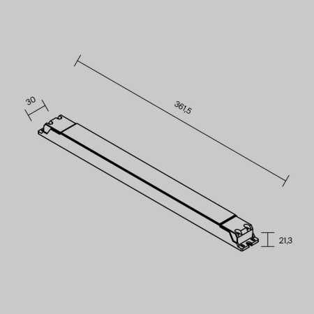 Источник напряжения 24В Dali DT8 60Вт IP 20, 725011