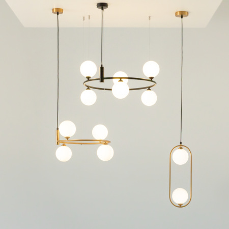 Подвесной светильник Ring G9х4 MOD013PL-04BS1