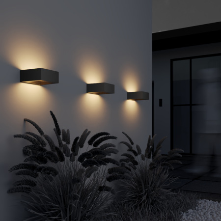 Настенный светильник (бра) Cont 3000K 18Вт IP54, O464WL-L18GF3K