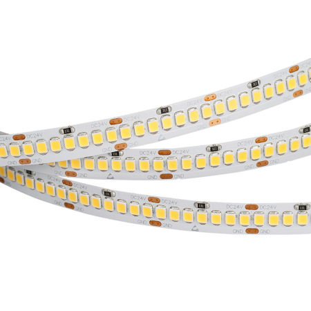 Лента RT 2-5000 24V Day4000 10mm (2835, 252 LED/m, LUX) (Arlight, 10 Вт/м, IP20)