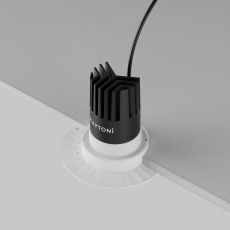 Встраиваемый светильник Dip 2700K 10Вт 50°, DL119-10W-2.7K-TRS-W