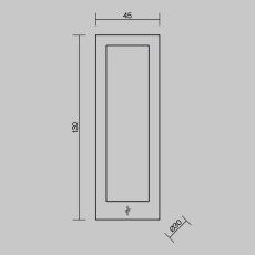 Настенный светильник (бра) Twist 3000K 3Вт IP 20, C077WL-L3W3K