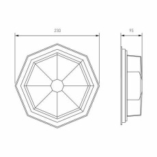 Уличный настенный светильник Elektrostandard Telarana GL 1023D капучино 4690389138591